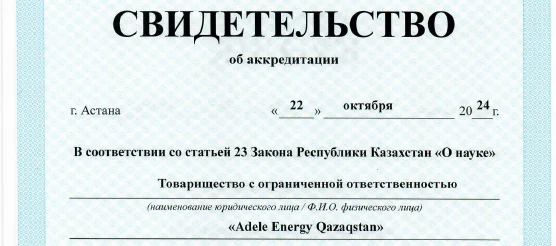 Adele Energy — 2024